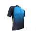 CAMISA CICLISMO MAXPLUS CARBON AZUL (ZIPER TOTAL)