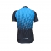 CAMISA CICLISMO MAXPLUS CARBON AZUL (ZIPER TOTAL)