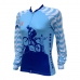 CAMISA CICLISMO MTB FEMININA - RJ (MANGA LONGA - ZPER TOTAL) - PLUS SIZE