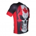 CAMISA CICLISMO ADVANCED SKULL RED