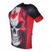 CAMISA CICLISMO ADVANCED SKULL RED