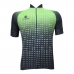 CAMISA CICLISMO MAXPLUS CARBON VERDE (ZIPER TOTAL)