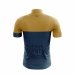 CAMISA CICLISMO FAST CLEAN GOLD - ZIPER TOTAL