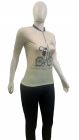 CAMISA CICLISMO FEMININA BLACK CAT BIKE