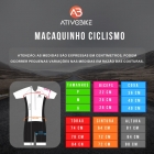 MACACO P/ CICLISMO LINHA PREMIUM - MODELO FLORAL ATIVO (ML)